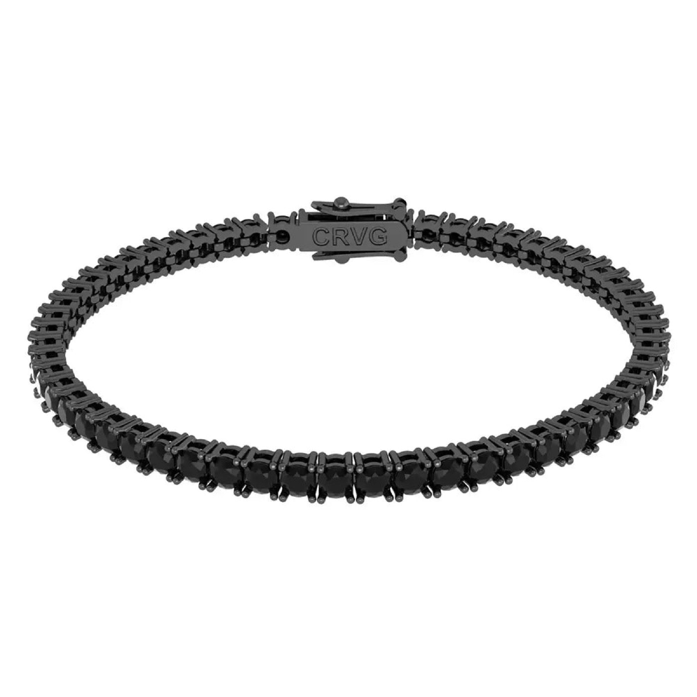 Riviera Diamante Negro em ouro 18k